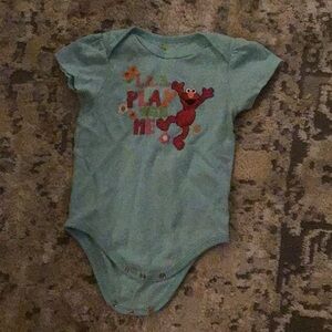 Sesame Street Elmo Blue Kids One Piece